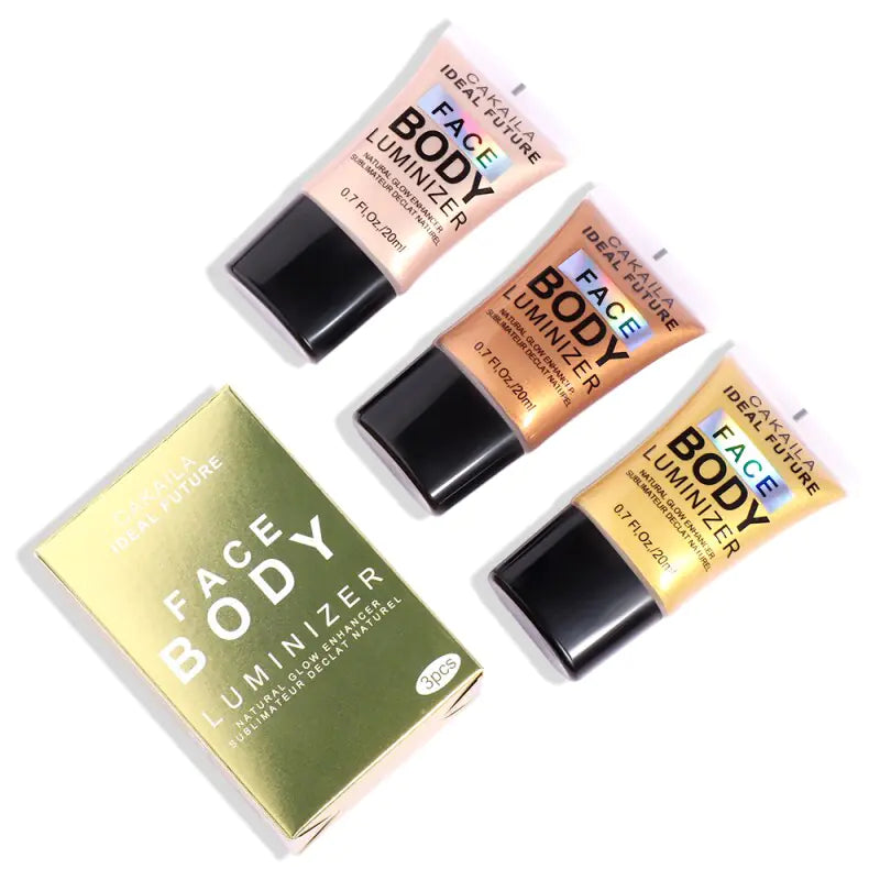 3 Colors Body Shimmer Concealer Makeup